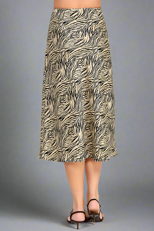 Wild Zebra Skirt