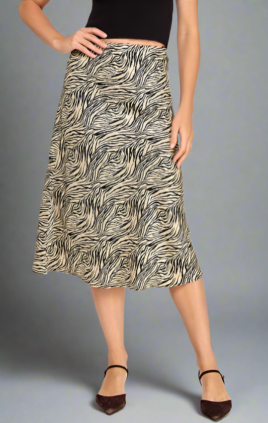 Wild Zebra Skirt