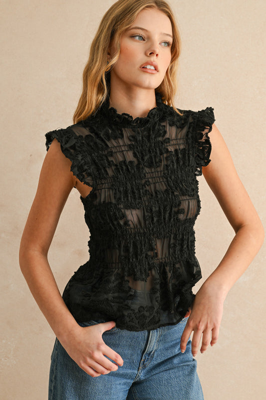 Shadow Petal Top