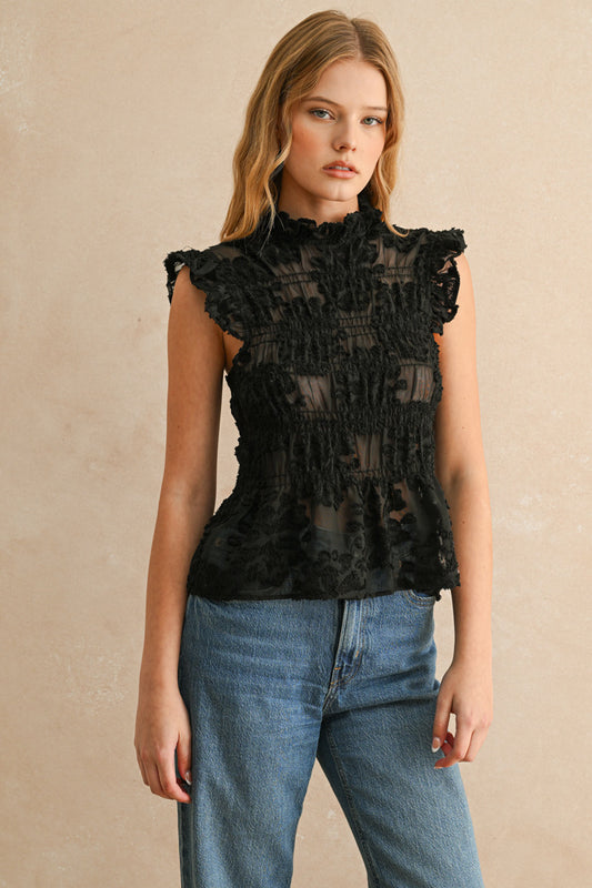 Shadow Petal Top