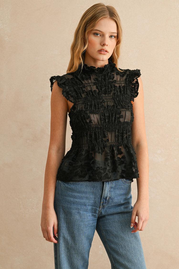 Shadow Petal Top