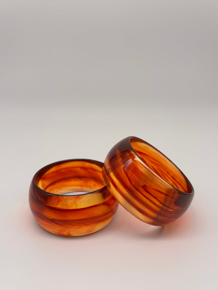 Molten Amber Bangle