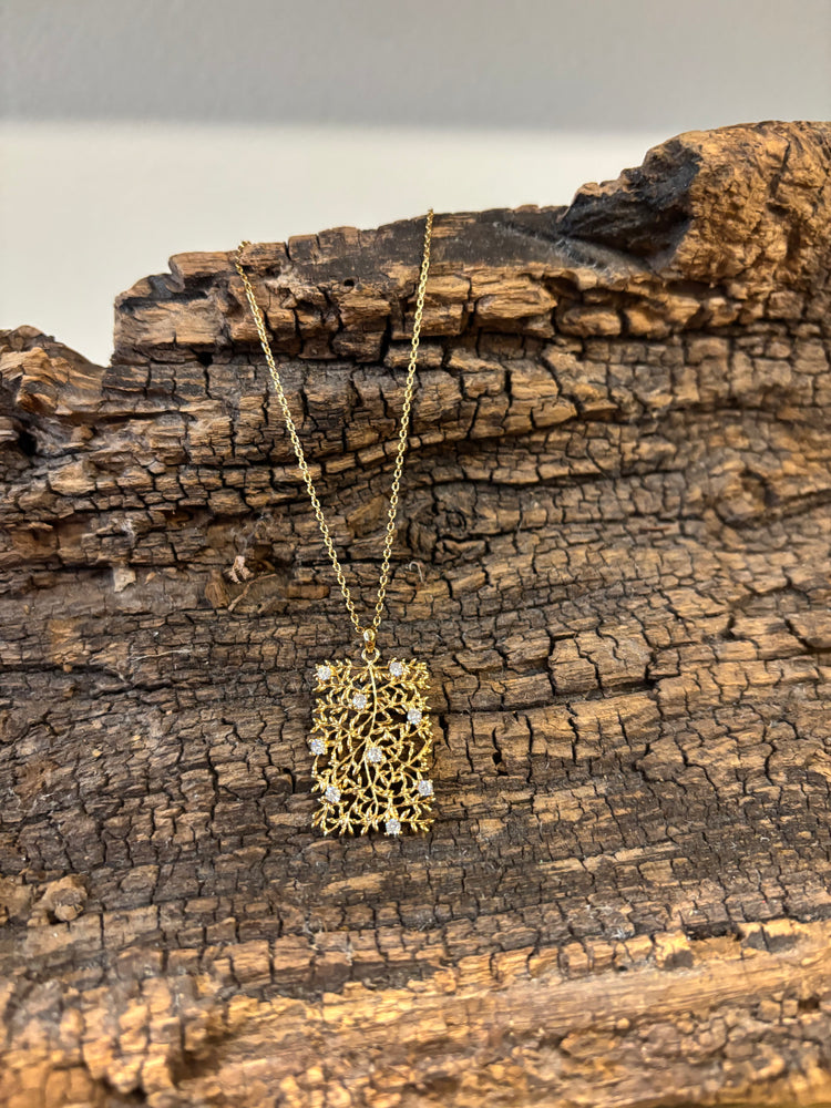 Crystal Vine Necklace