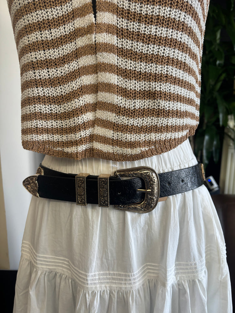 Midnight Rodeo Buckle Belt