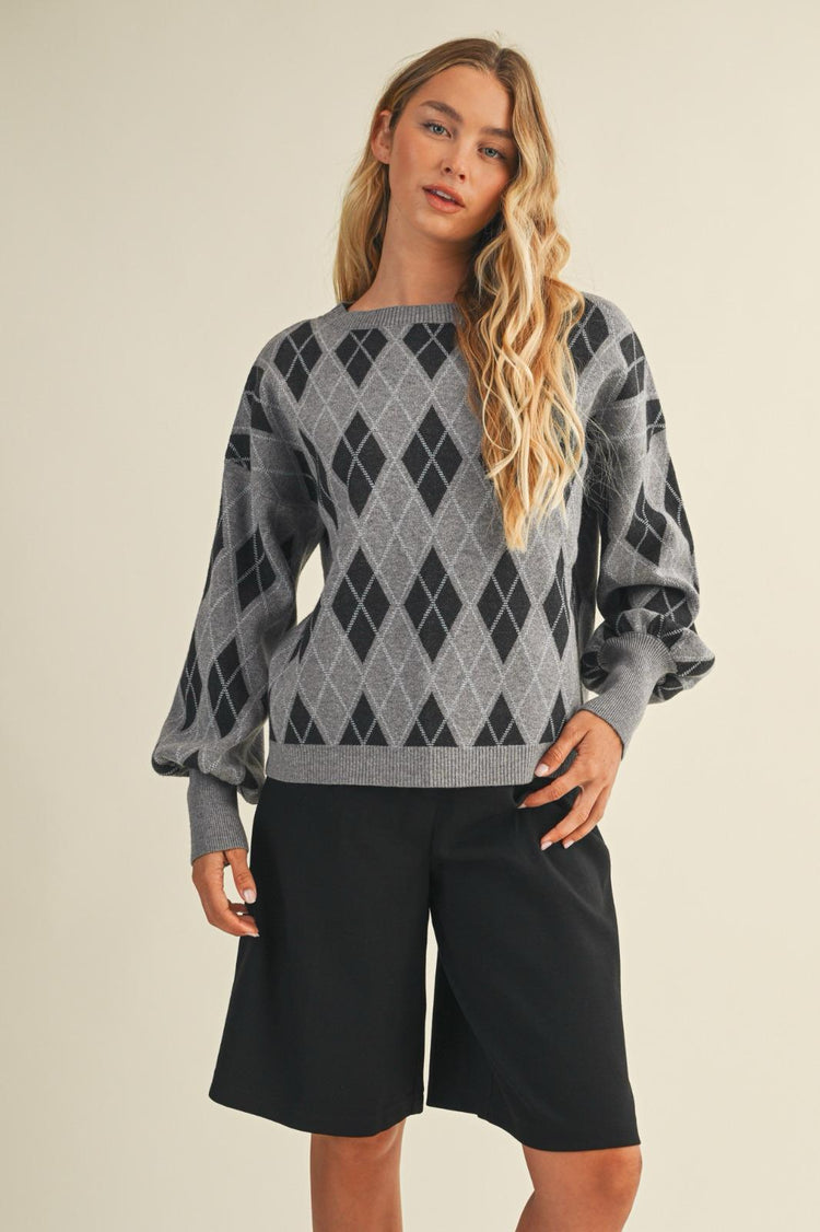 Oxford Diamond Sweater
