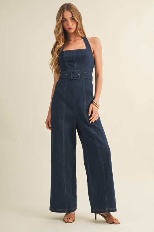 Denim Allure Jumpsuit