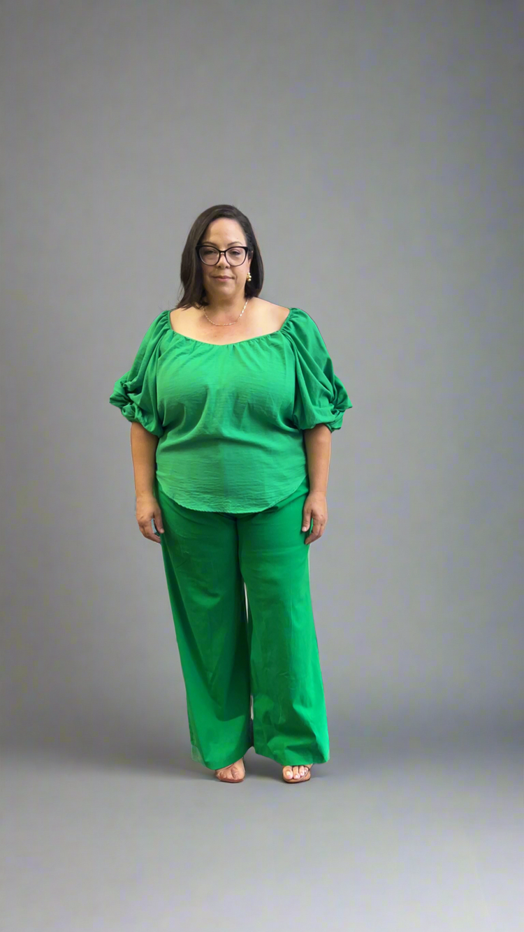 Green Goddess Blouse