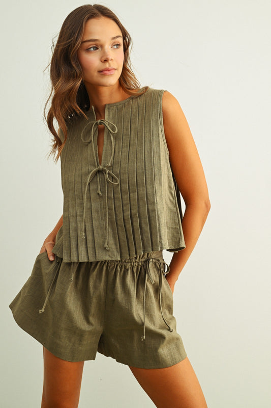 Olive Grove Linen Set