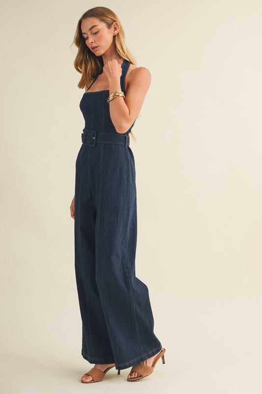 Denim Allure Jumpsuit