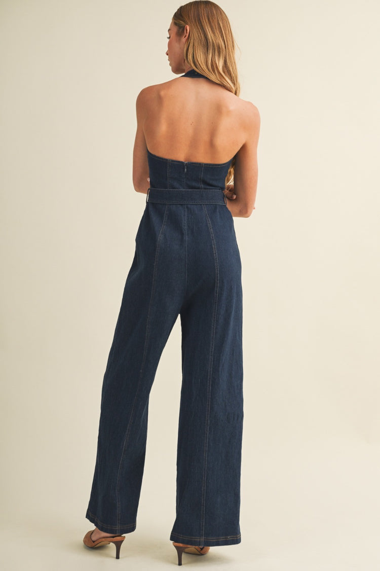 Denim Allure Jumpsuit