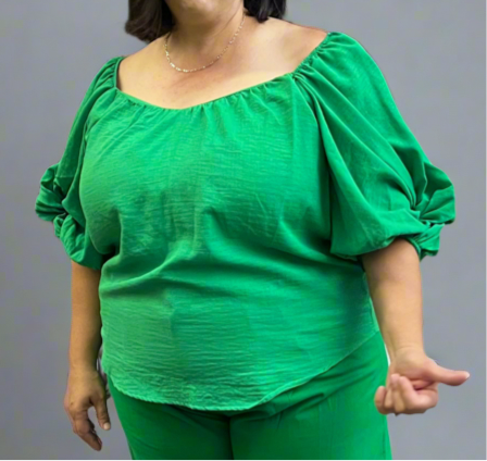 Green Goddess Blouse
