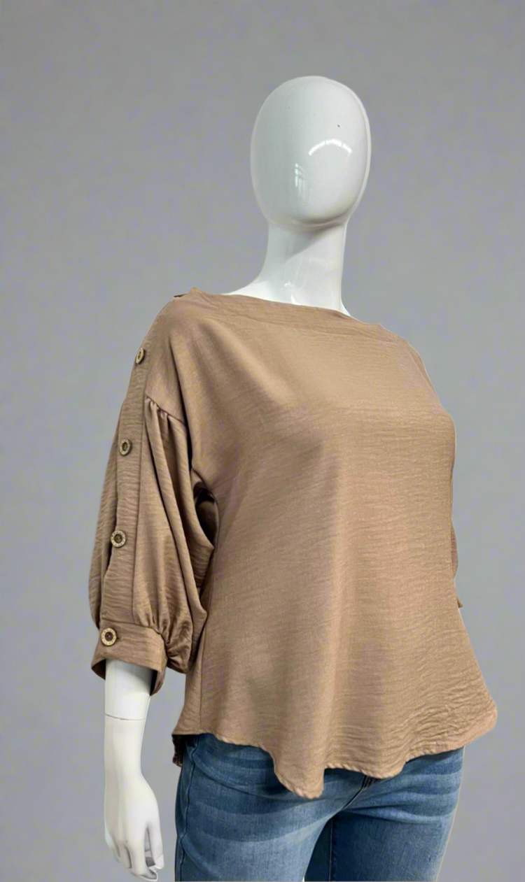 Mocha Blouse