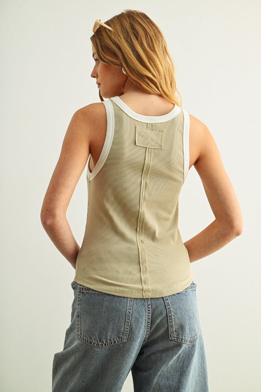 Tri Toned Tank