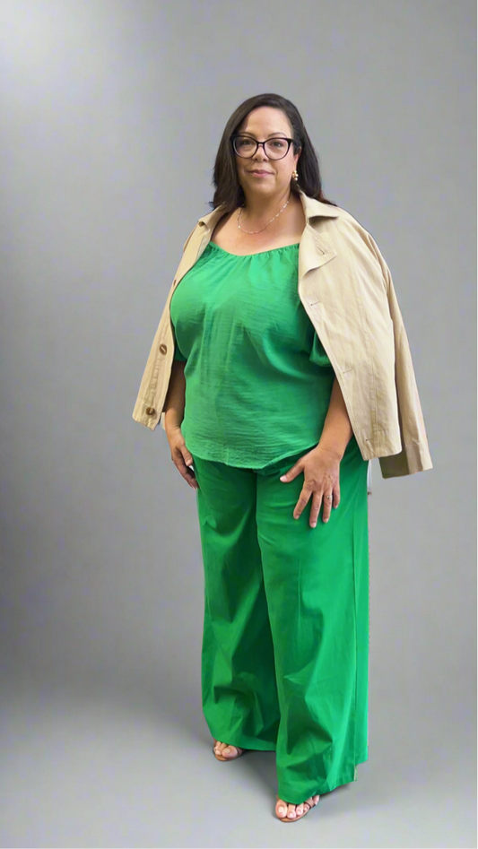 Green Goddess Trouser