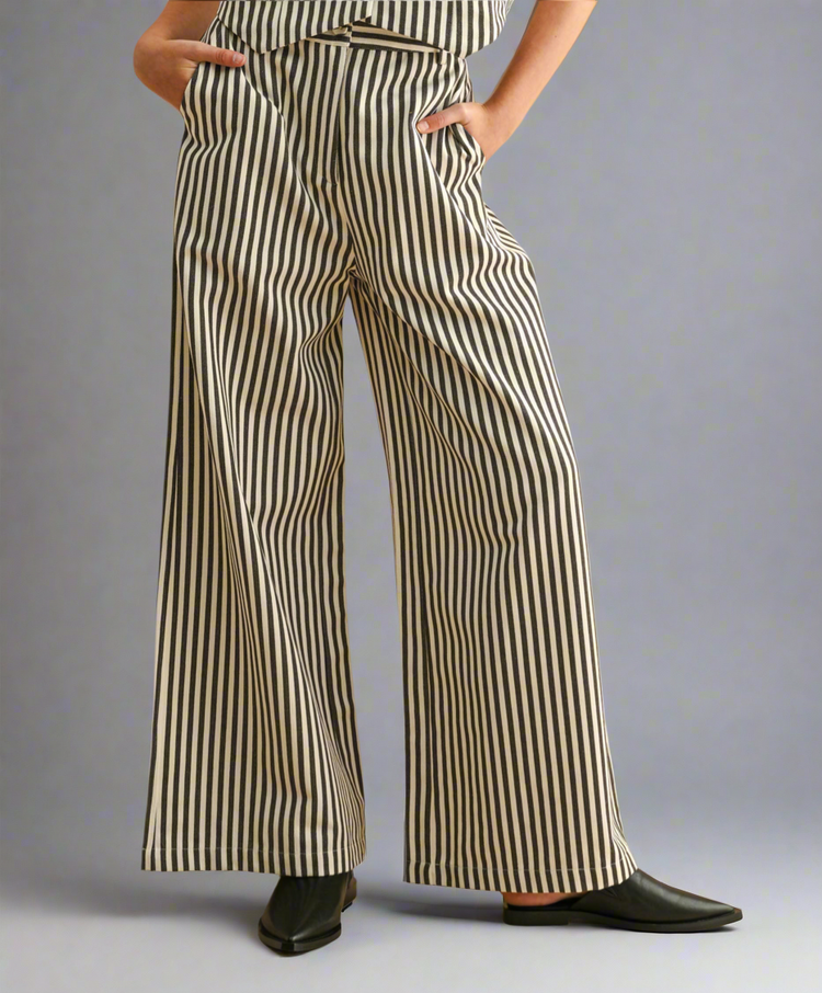 Rustlane Striped Pants