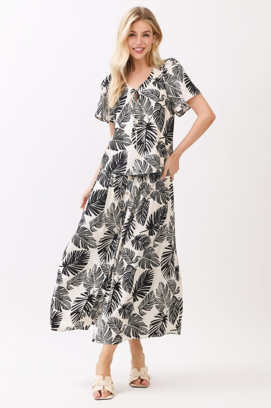 Midnight Leaf Set