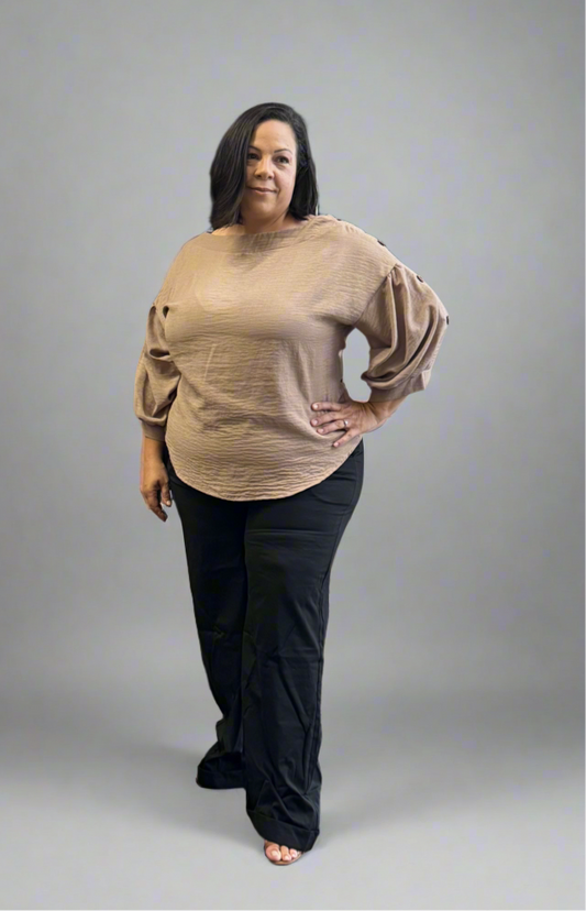 Mocha Blouse