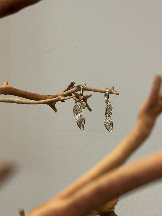 Leaf Dangle Earrings
