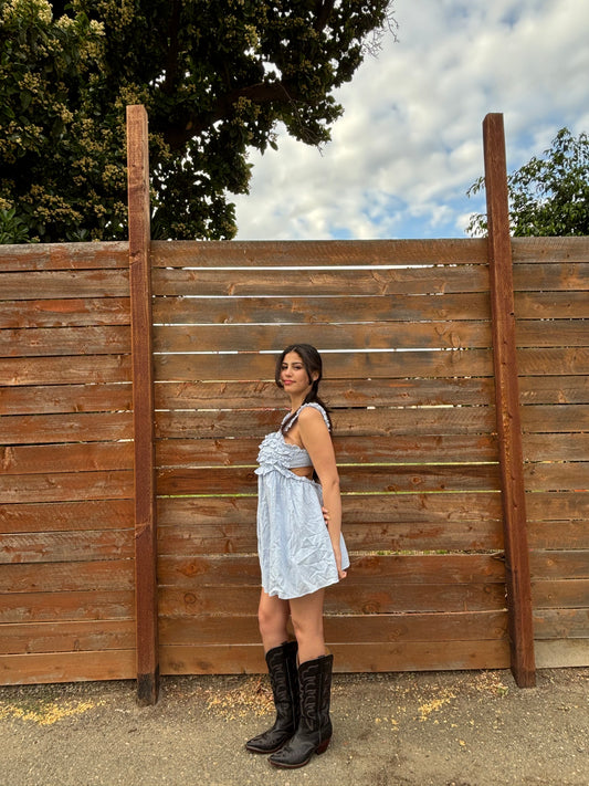 Baby Blu Romper