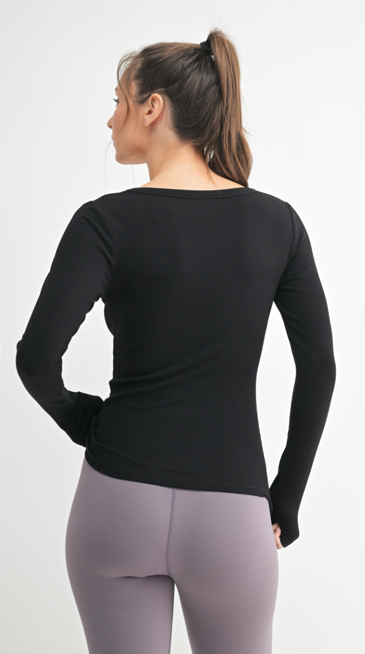 Slim Long Sleeve Top