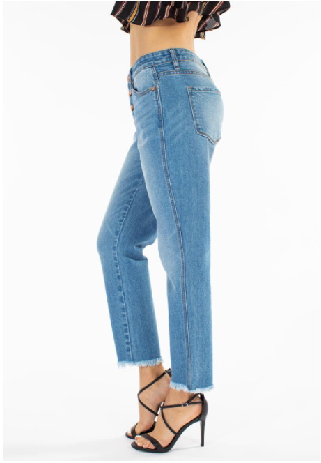 
                
                    Load image into Gallery viewer, Raine Mom Jeans
                
            