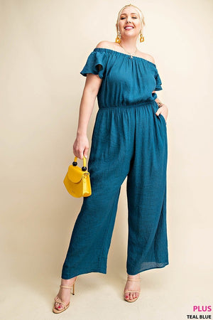
                
                    Load image into Gallery viewer, Maude Jumpsuit Plus Size
                
            